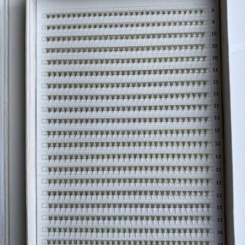 Premade Fan XXL Tray 40 Lines 3D